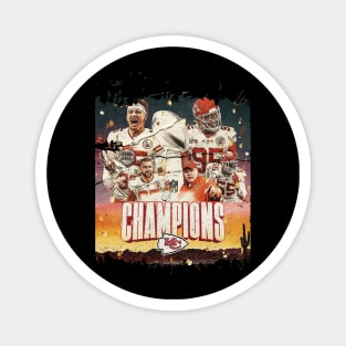 Kansas City Chiefs Champions LVII Magnet